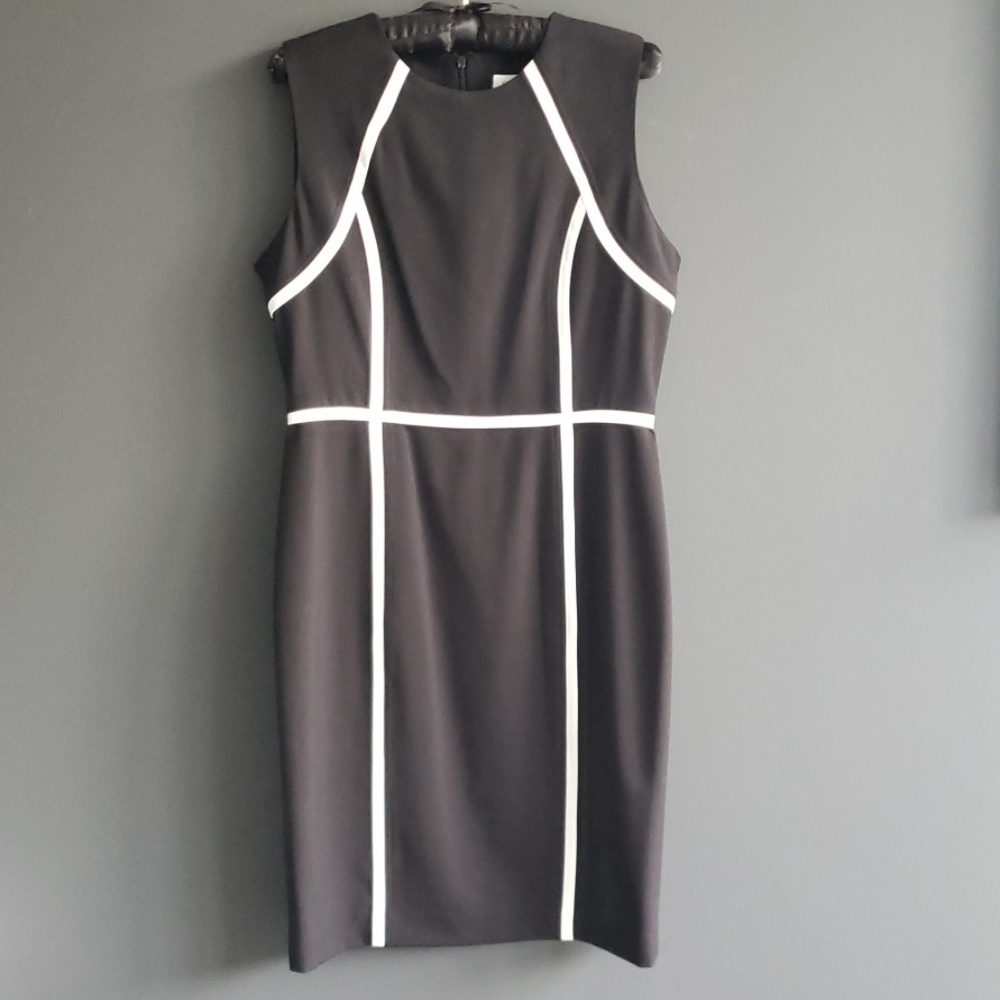 Calvin Klein Black and White work/cocktail Dress